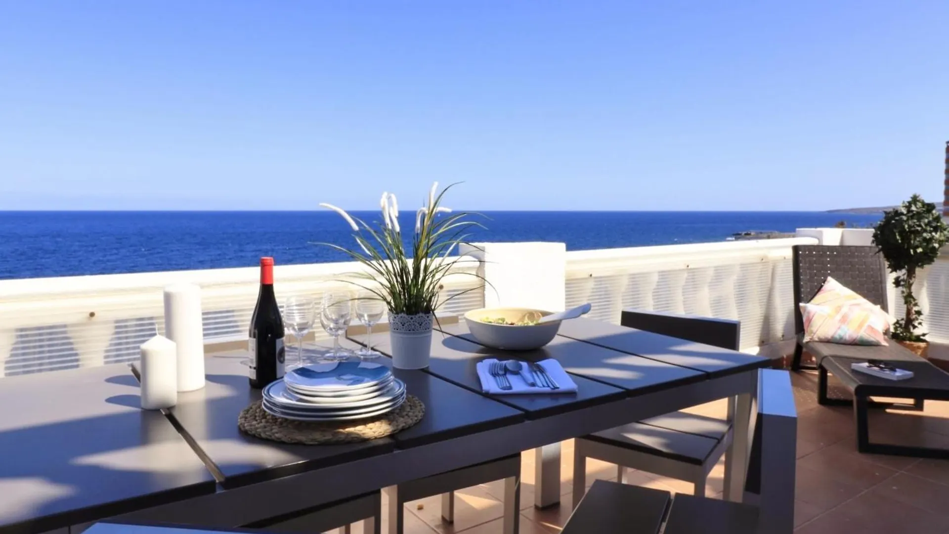Apartamento Con Terraza Vistas Al Mar Candelaria Appartement